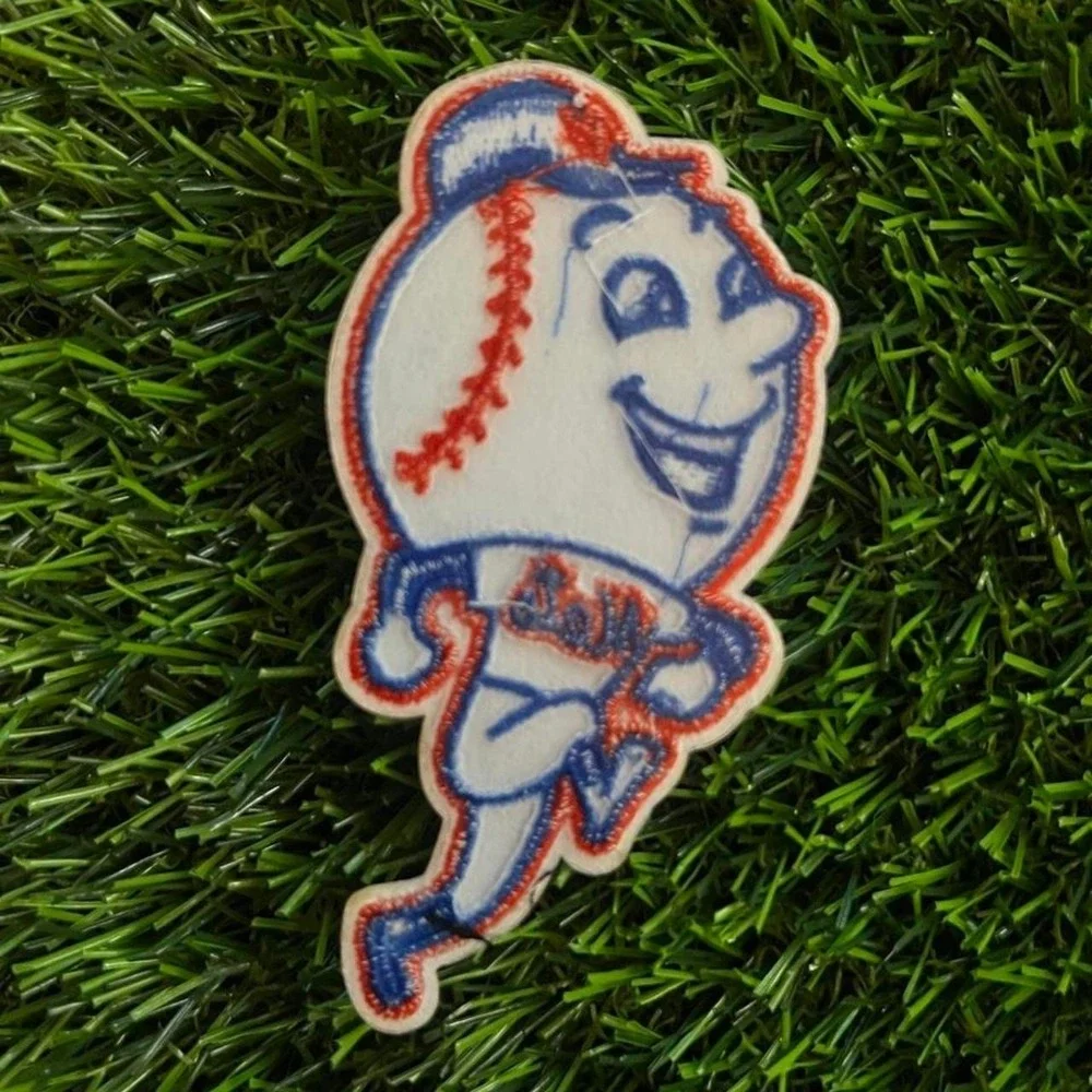 New York Mets Mr. Met embroidered patch